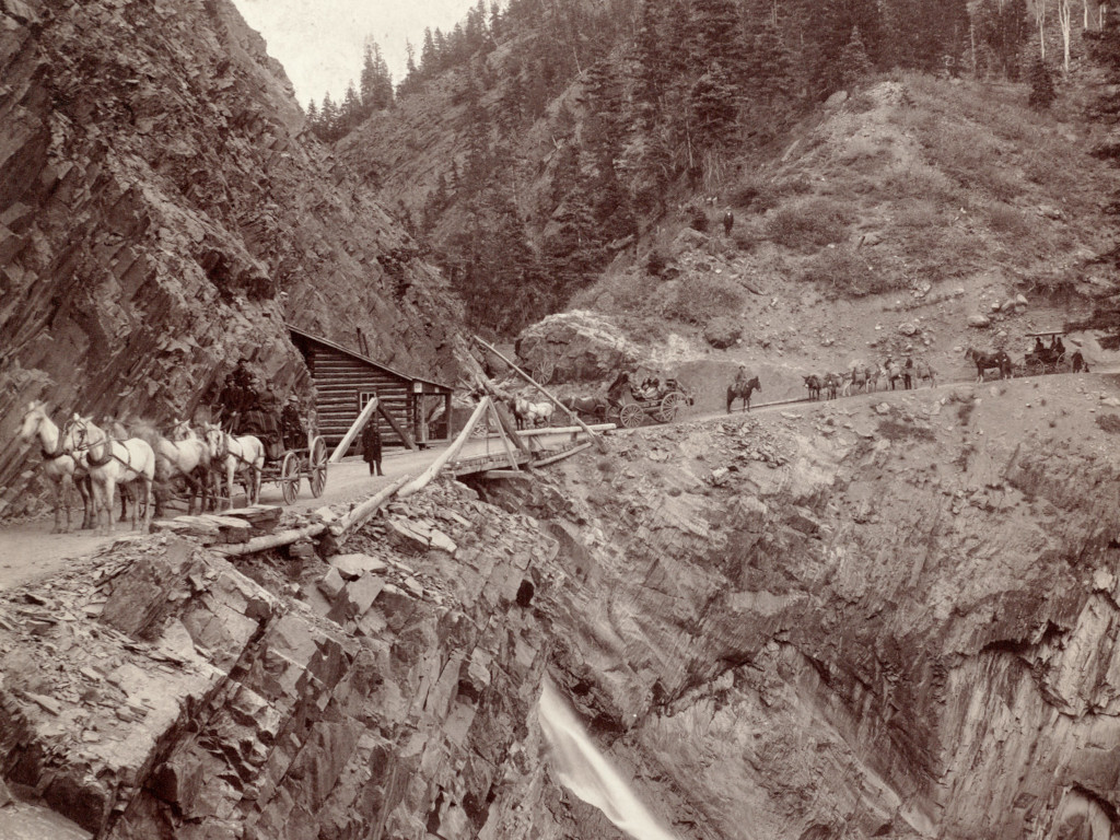 Toll Station c. 1880s on Silverton and Ouray Toll Road