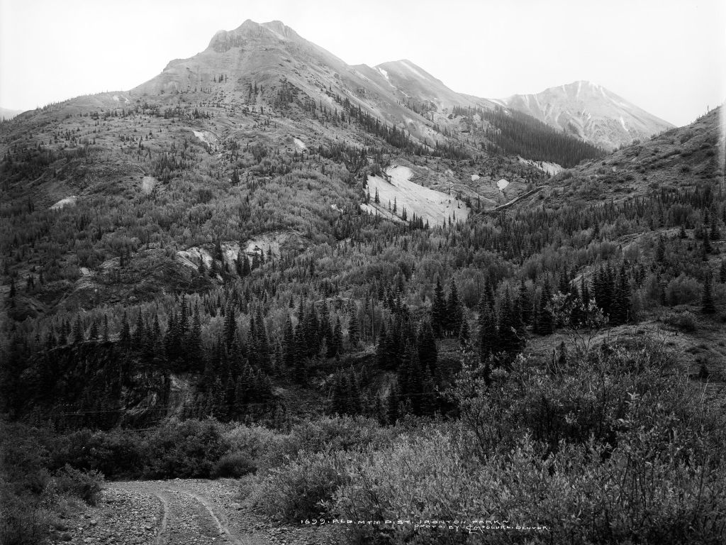 Red Mountain Mining District in early 1900s