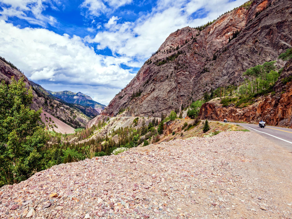 cliffside on Million Dollar Highway