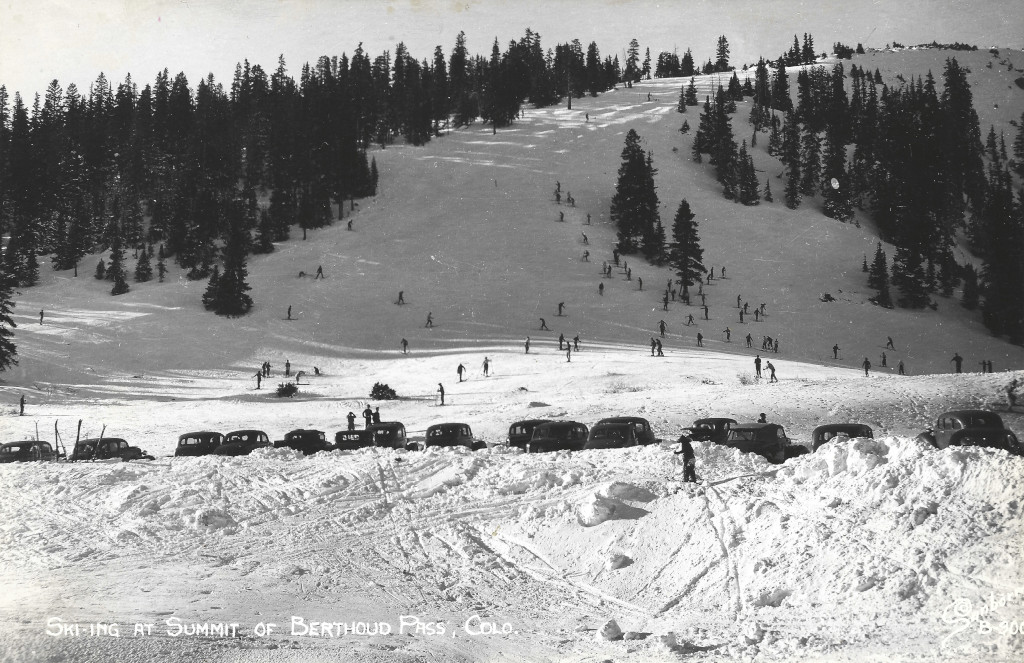 Berthoud Pass ski area circa 1940