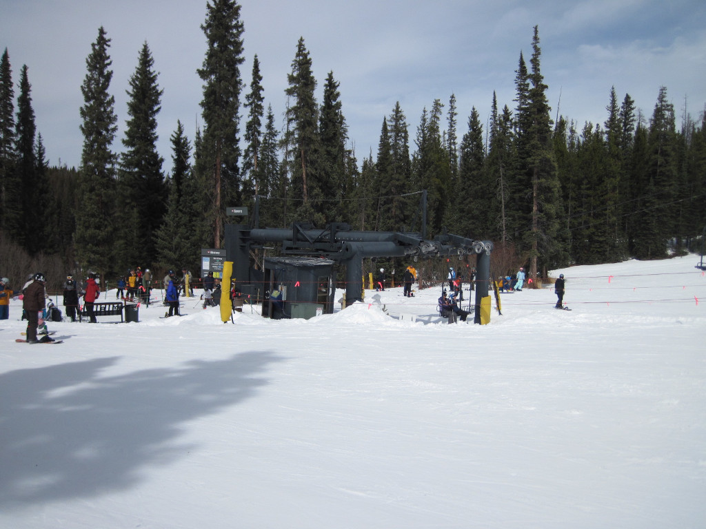 Discovery lift at Winter Park for beginners