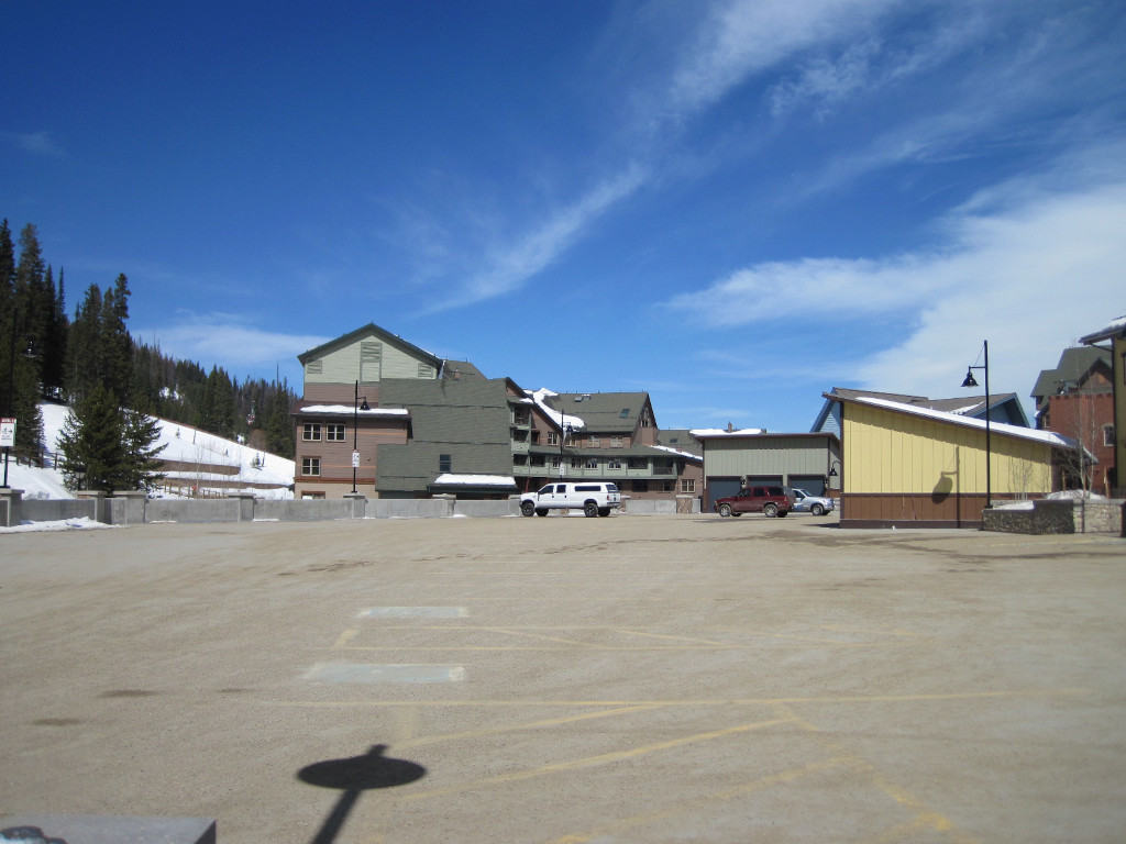 top of the Village Parking Garage at Winter Park