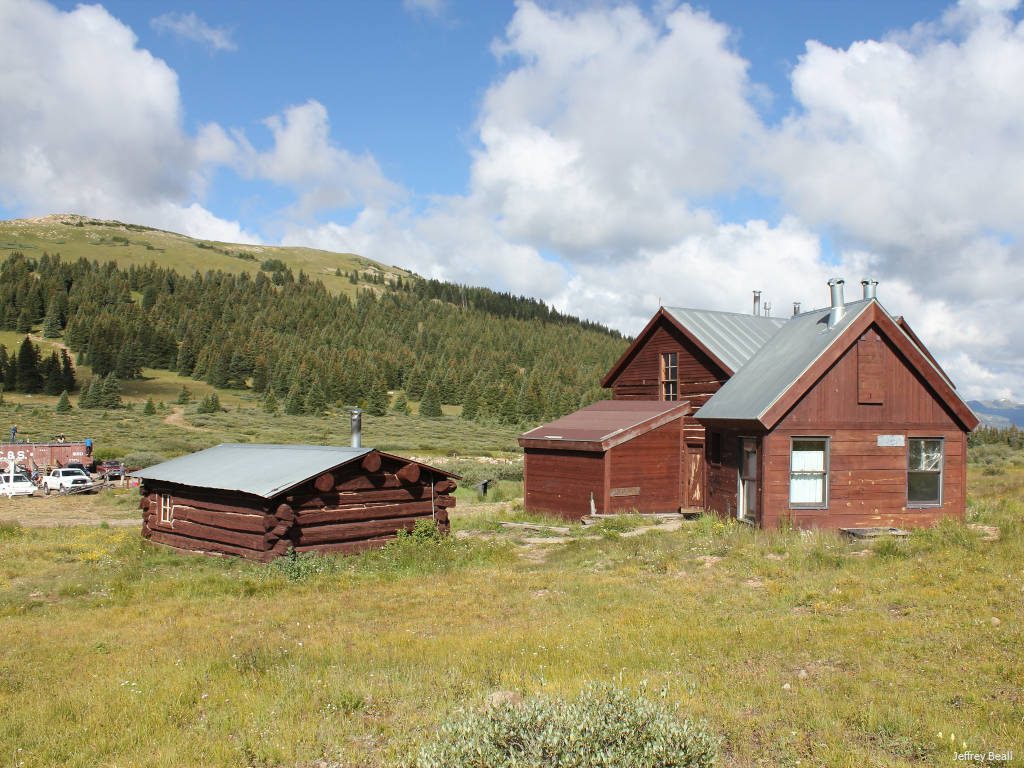 Boreas Pass old historic railroad station